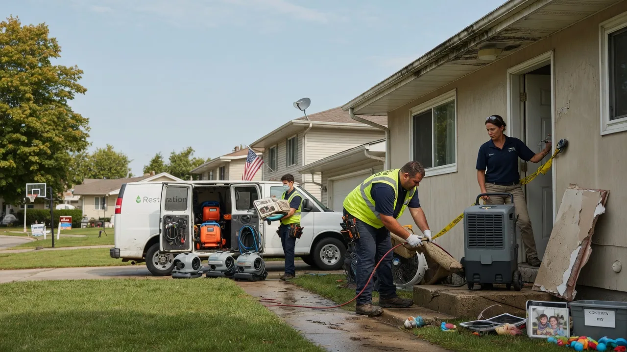 Water Damage Restoration in Green Forest, AR near me